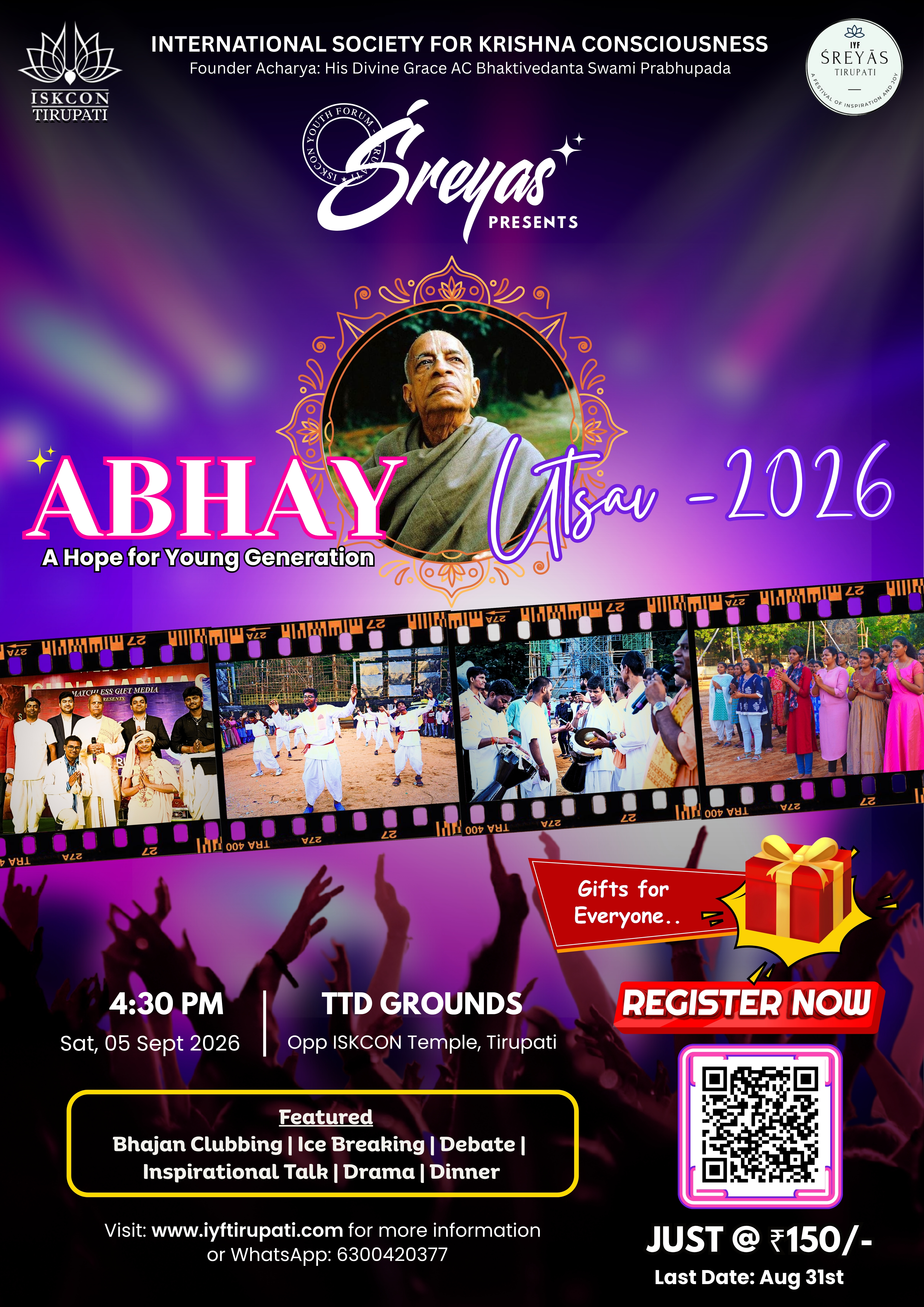 ABHAY Utsav 2026 event poster